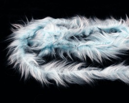 Furrybou Short, Light Blue / Black Tip, 150 cm